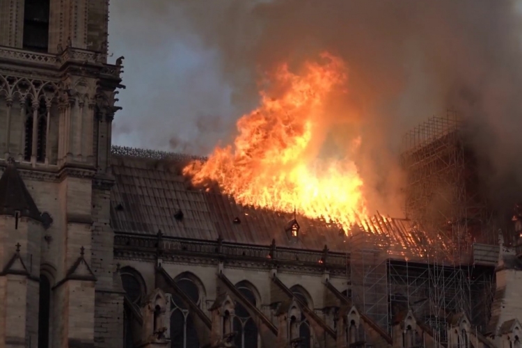 A Notre-Dame-ból elszállított műkincsek jól restaurálhatók lesznek