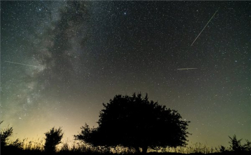 A Perseida meteorraj Magyarország felett